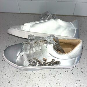 Betsy Johnson x David’s Bridal Bride Sneakers